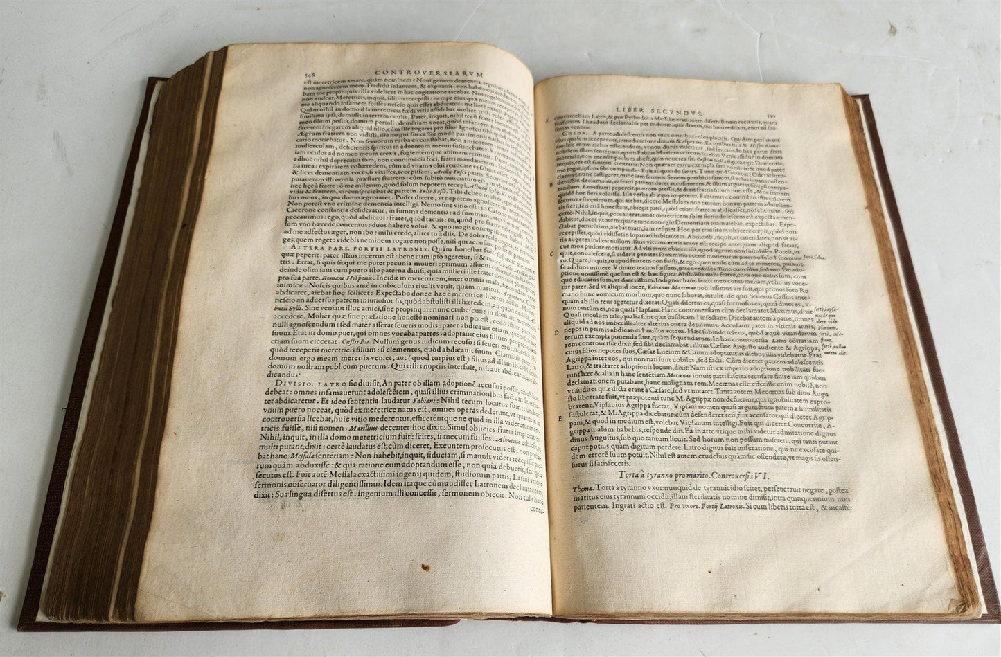 1530 SENECA L. Annaei SENECAE, PHILOSOPHI STOICORUM antique 16th CENTURY FOLIO