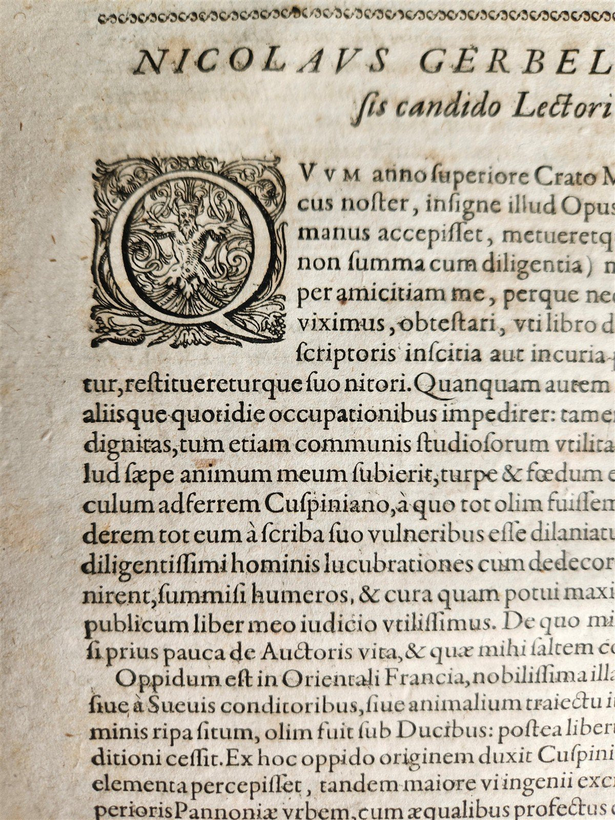 1601 ROMAN HISTORY by Johannes Cuspinianus antique FOLIO w/ GILT COAT of ARMS