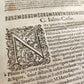 1601 ROMAN HISTORY by Johannes Cuspinianus antique FOLIO w/ GILT COAT of ARMS