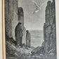 1880s DANTE'S PURGATORY and PARADISE ILLUSTRATED by GUSTAVE DORE antique FOLIO
