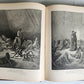 1880s DANTE'S PURGATORY and PARADISE ILLUSTRATED by GUSTAVE DORE antique FOLIO