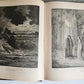 1880s DANTE'S PURGATORY and PARADISE ILLUSTRATED by GUSTAVE DORE antique FOLIO