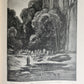1880s DANTE'S PURGATORY and PARADISE ILLUSTRATED by GUSTAVE DORE antique FOLIO