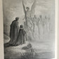 1880s DANTE'S PURGATORY and PARADISE ILLUSTRATED by GUSTAVE DORE antique FOLIO
