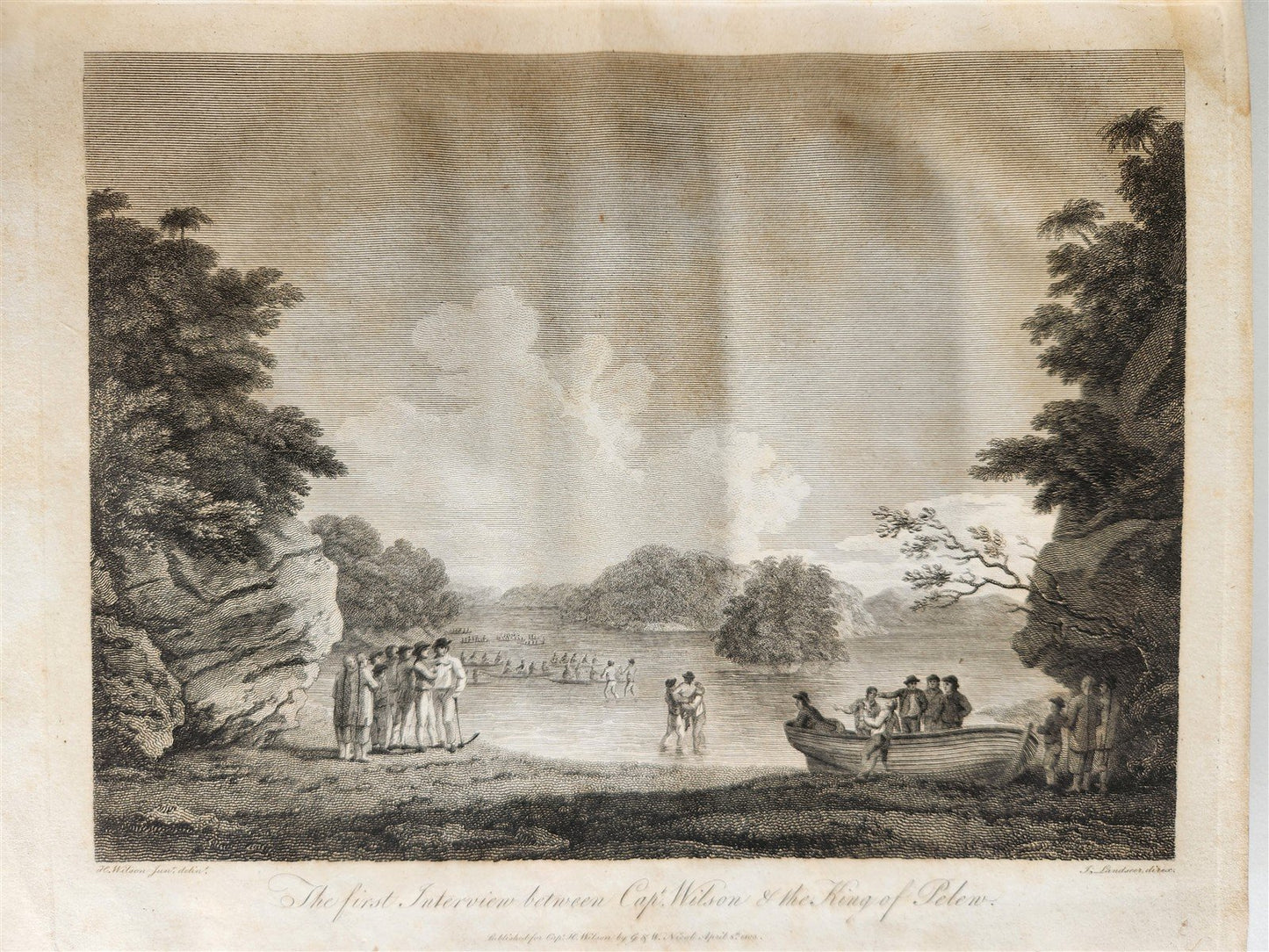 1803 ACCOUNT OF PELEW ISLANDS ANTIQUE ILLUSTRATED Palau ENGLISH by George Keate