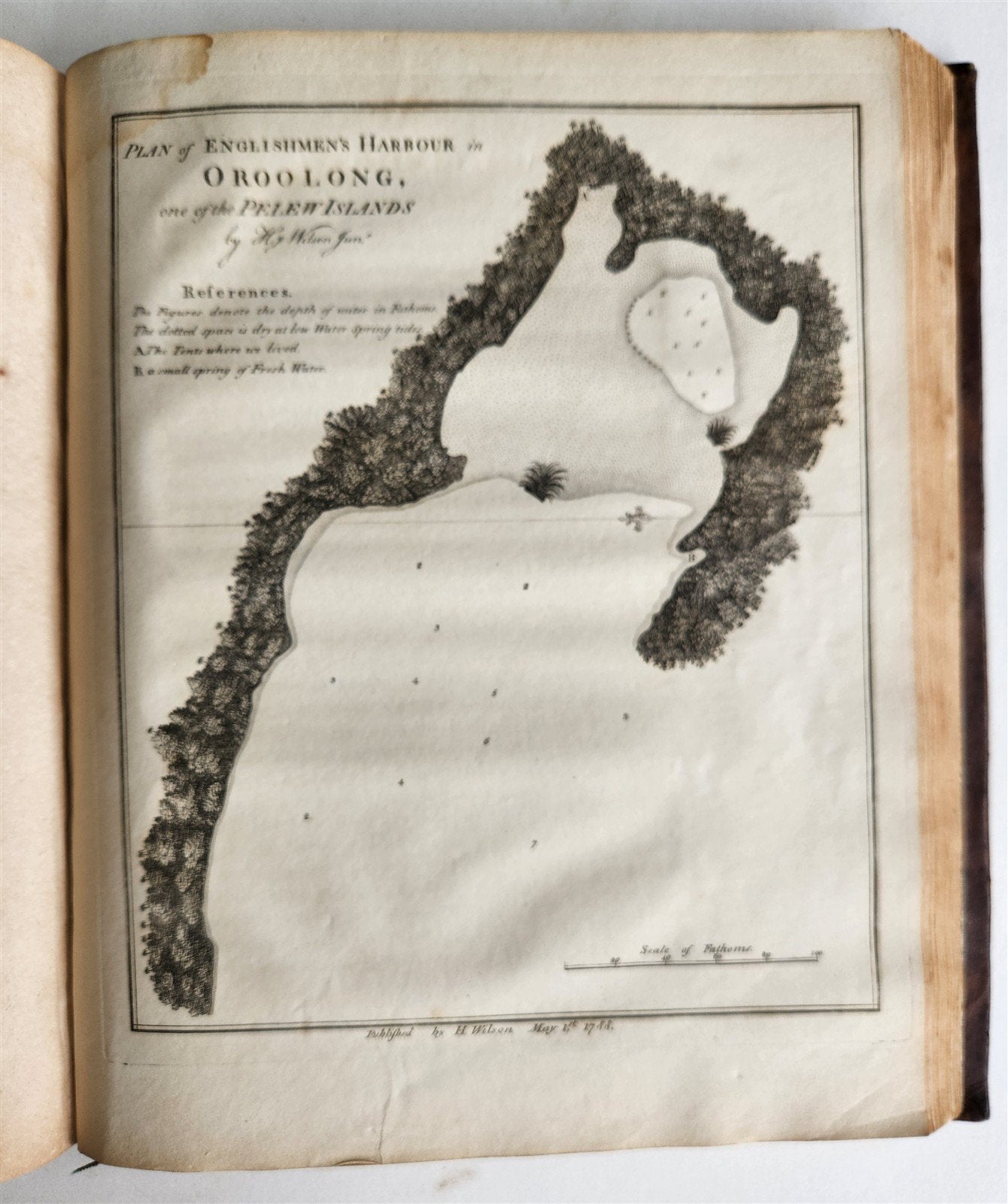 1803 ACCOUNT OF PELEW ISLANDS ANTIQUE ILLUSTRATED Palau ENGLISH by George Keate