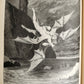 1880s DANTE'S INFERNO BEAUTIFULLY ILLUSTRATED by GUSTAVE DORE antique FOLIO