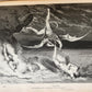1880s DANTE'S INFERNO BEAUTIFULLY ILLUSTRATED by GUSTAVE DORE antique FOLIO