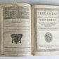 1639 BIBLE in ENGLISH antique OLD & NEW TESTAMENT Cambridge Th. Buck & R. Daniel