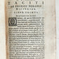 1640 C. CORNELII TACITI HISTORIARUM antique ELZEVIER PRESS