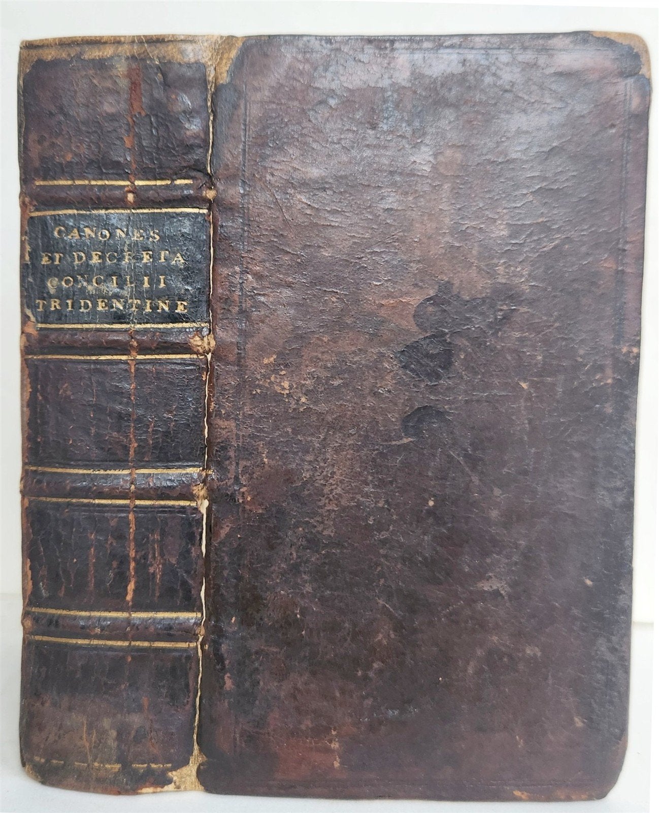 1640 CANONES et DECRETA CONCILII TRIDENTINI antique PLANTIN Council of Trent