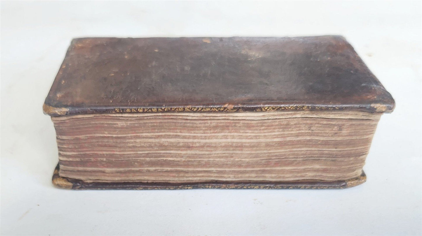 1640 CANONES et DECRETA CONCILII TRIDENTINI antique PLANTIN Council of Trent