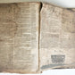 1610 BIBLE in ENGLISH by ROBERT BARKER antique ILLUSTRATED Old & New Testament
