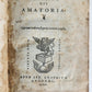 1540 OVID'S LOVE POETRY AMATORIA antique Sebastien Gryphius Press 16th CENTURY