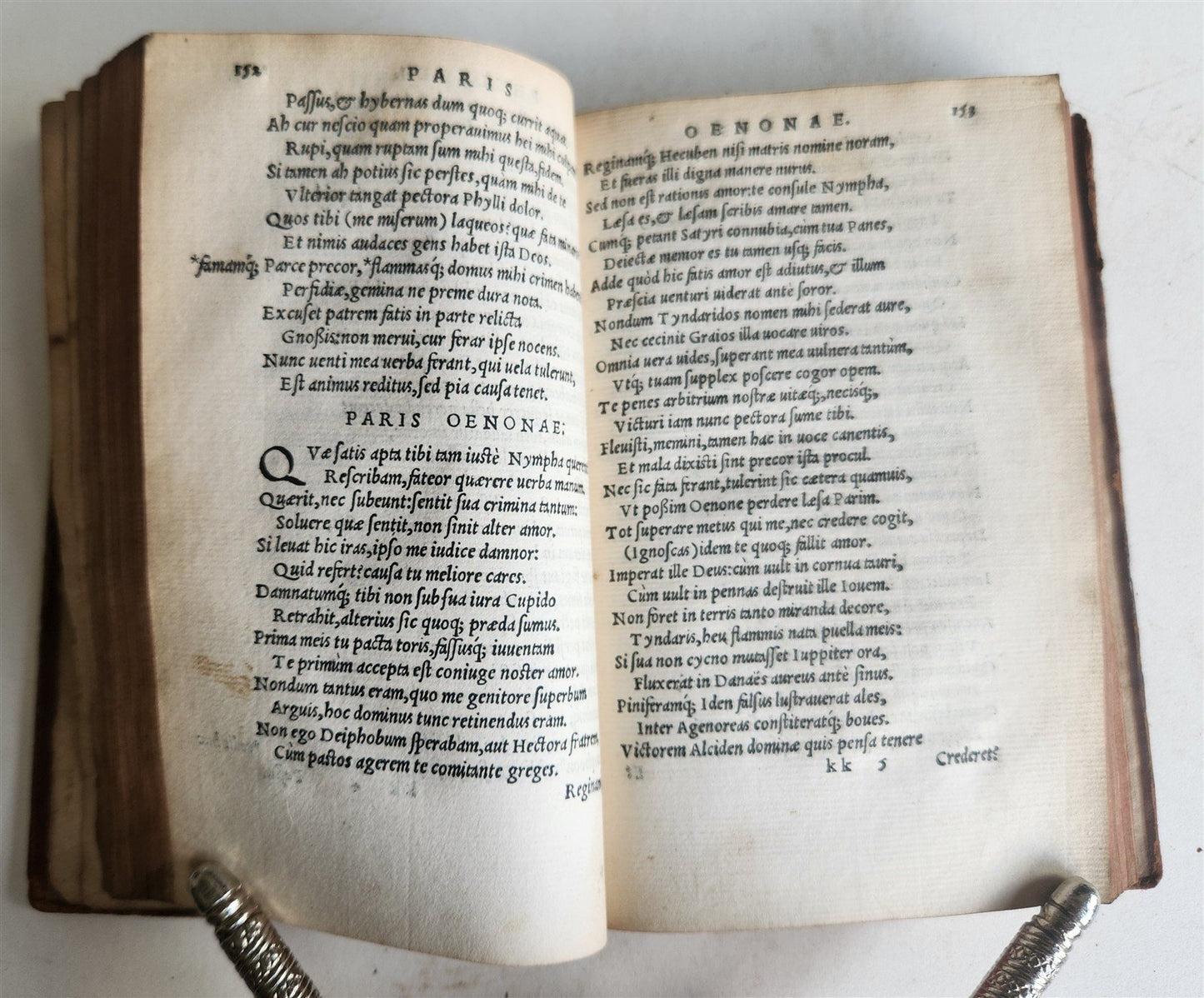 1540 OVID'S LOVE POETRY AMATORIA antique Sebastien Gryphius Press 16th CENTURY