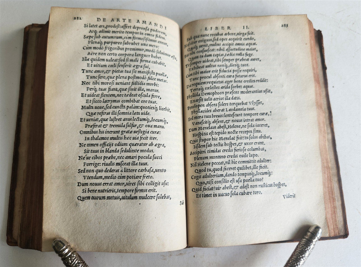 1540 OVID'S LOVE POETRY AMATORIA antique Sebastien Gryphius Press 16th CENTURY