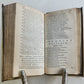 1669 POETRY by 4th century Roman poet Ausonius antique VELLUM BOUND Ioan Blaeu