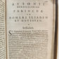 1669 POETRY by 4th century Roman poet Ausonius antique VELLUM BOUND Ioan Blaeu