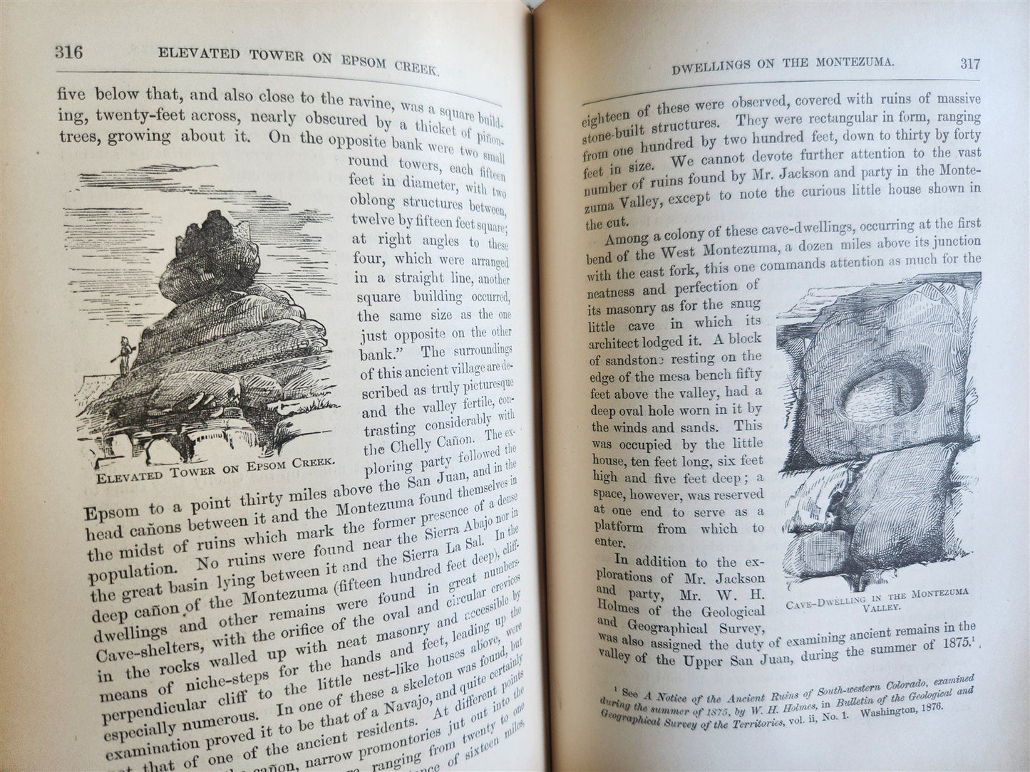 1882 NORTH AMERICANS of ANTIQUITY ORIGIN MIGRATIONS CIVILIZATION antique ILLUSTR