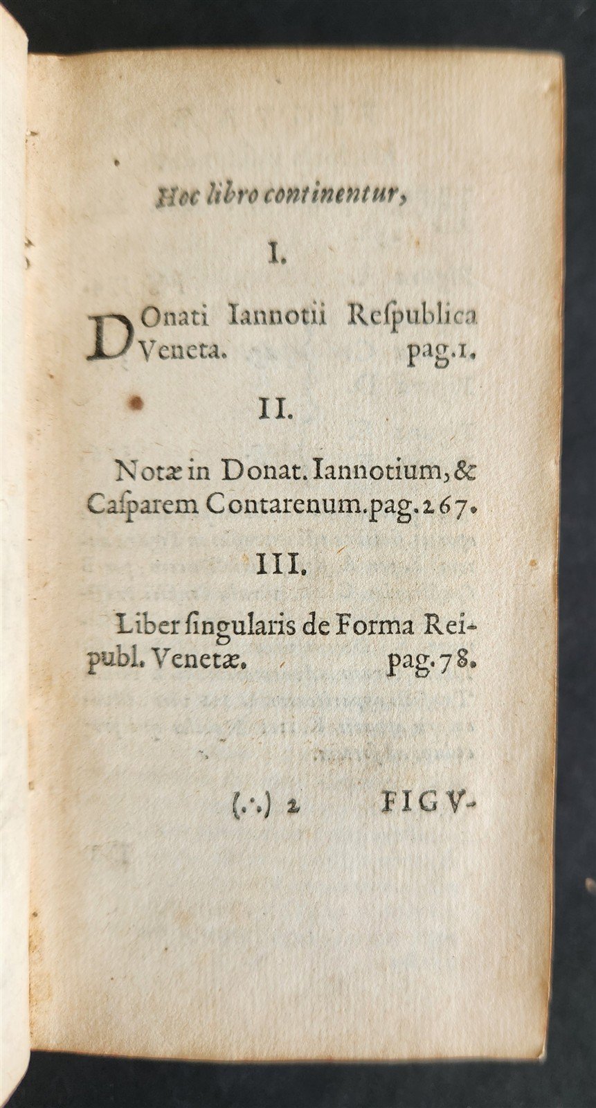 1631 VENICE HISTORY Elzevir DIALOGI de REPUBLICA VENETORUM antique ILLUSTRATED