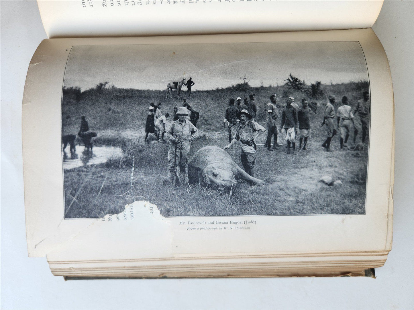 1910 AFRICAN GAME TRAILS by THEODORE ROOSEVELT antique ILLUSTRATED BOOK