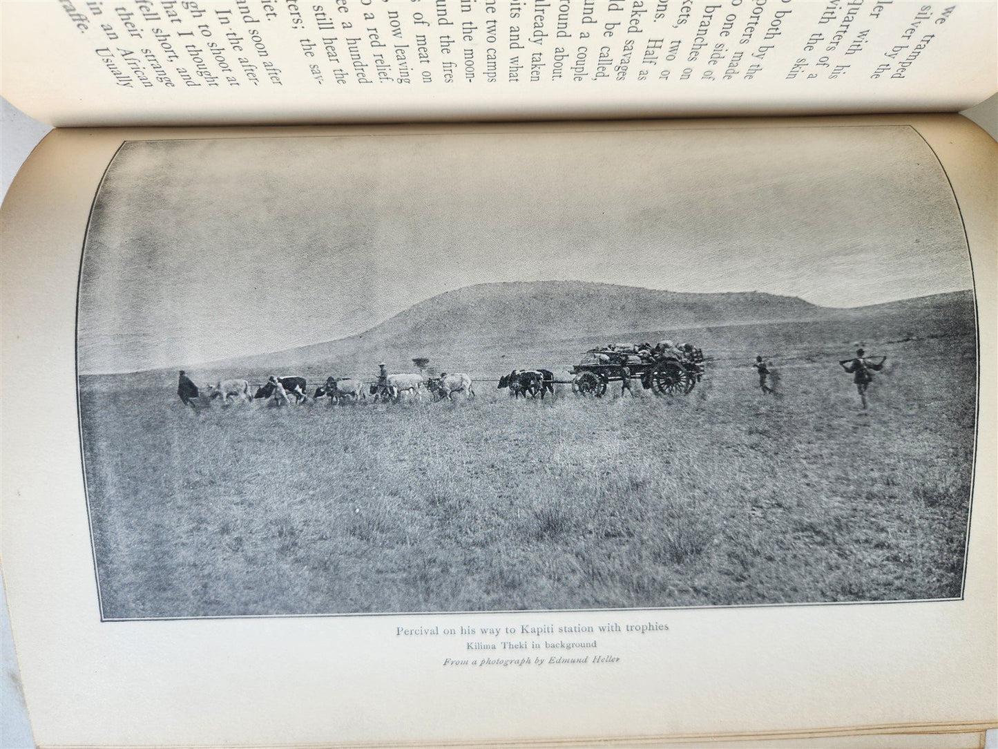 1910 AFRICAN GAME TRAILS by THEODORE ROOSEVELT antique ILLUSTRATED BOOK