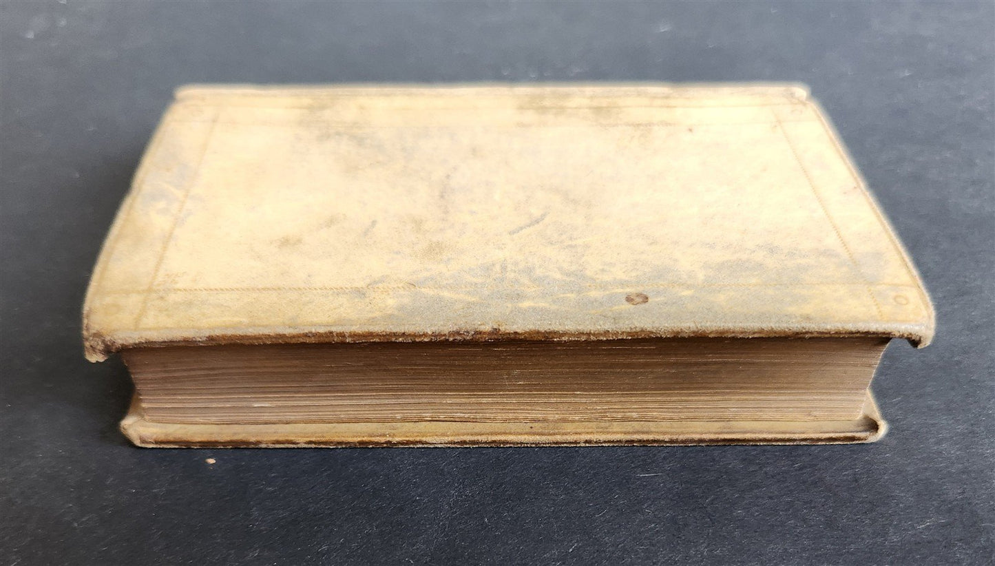 1657 ROMAN HISTORY of LUCIUS ANNAEUS FLORUS antique VELLUM BINDING Elzevir Press