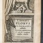 1657 ROMAN HISTORY of LUCIUS ANNAEUS FLORUS antique VELLUM BINDING Elzevir Press