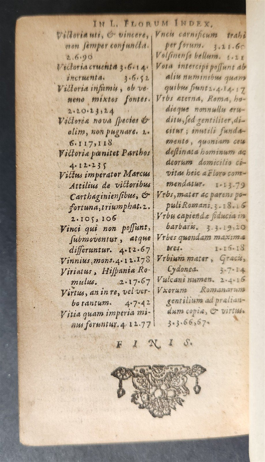 1657 ROMAN HISTORY of LUCIUS ANNAEUS FLORUS antique VELLUM BINDING Elzevir Press