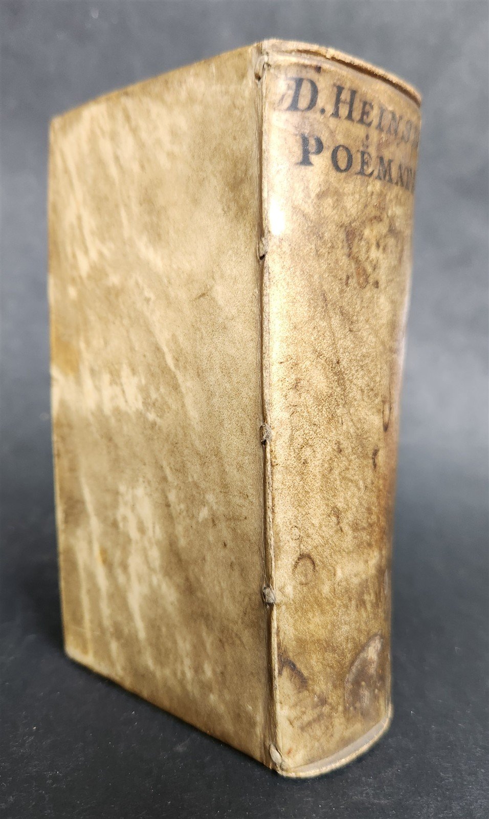1649 POEMATA LATINA et GRAECA antique GREEK & LATIN POETRY by DANIELIS HEINSII
