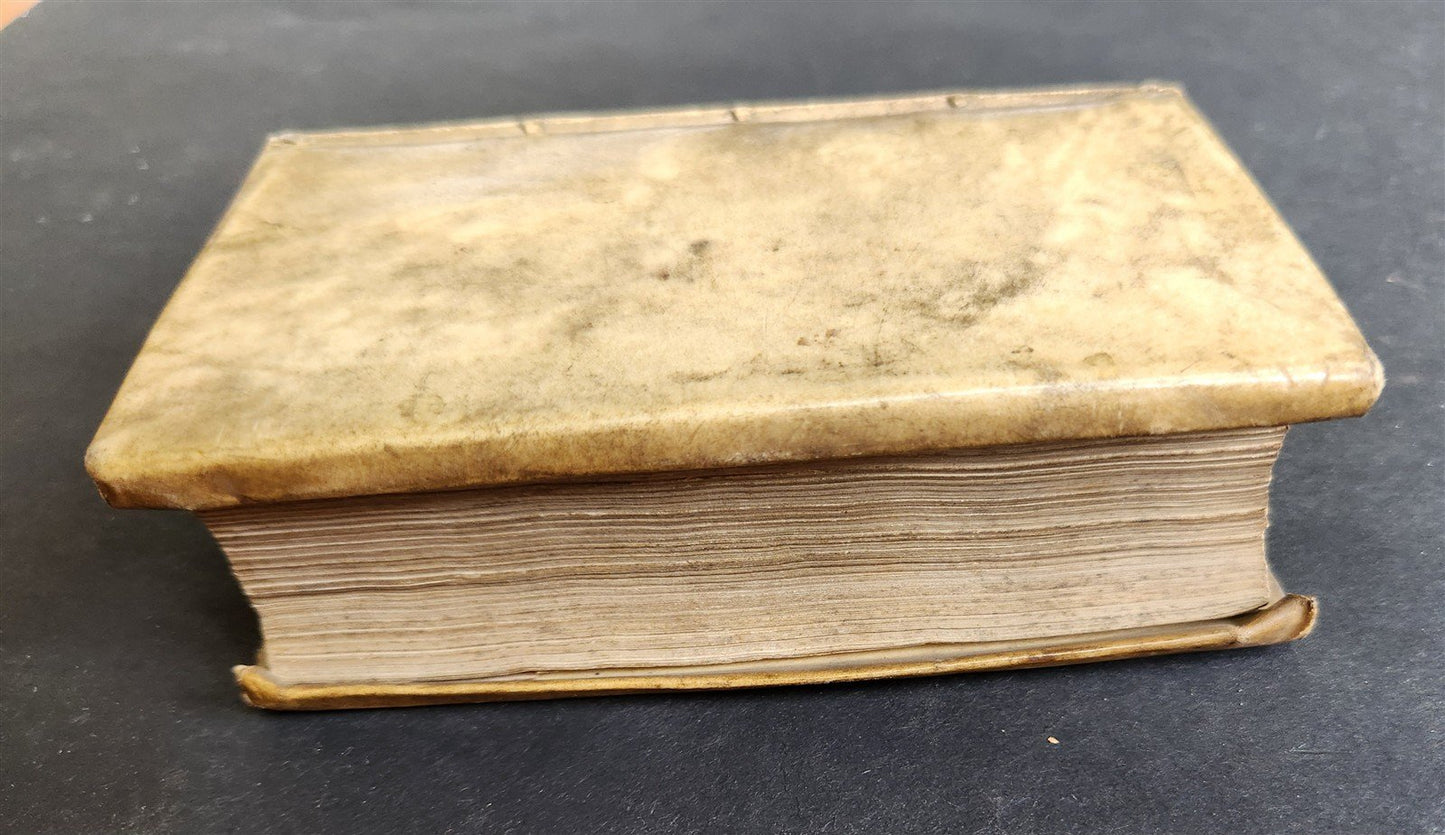 1649 POEMATA LATINA et GRAECA antique GREEK & LATIN POETRY by DANIELIS HEINSII