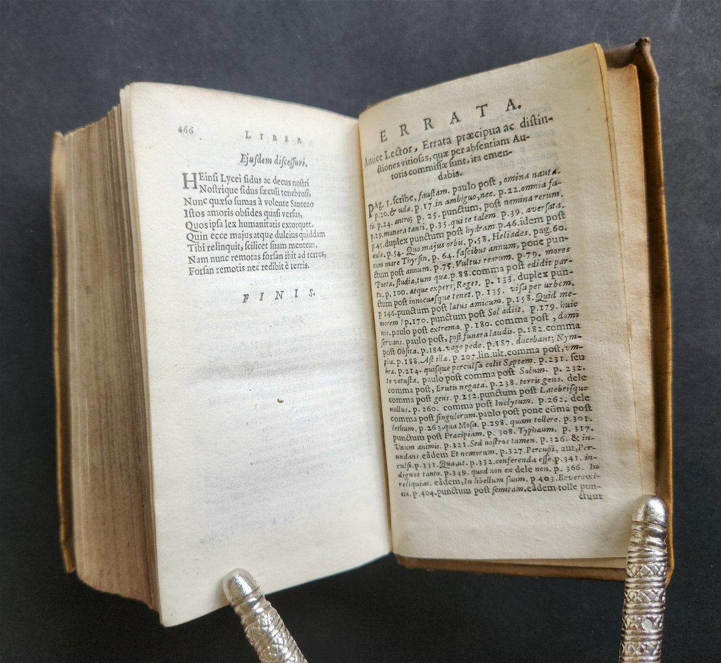 1649 POEMATA LATINA et GRAECA antique GREEK & LATIN POETRY by DANIELIS HEINSII