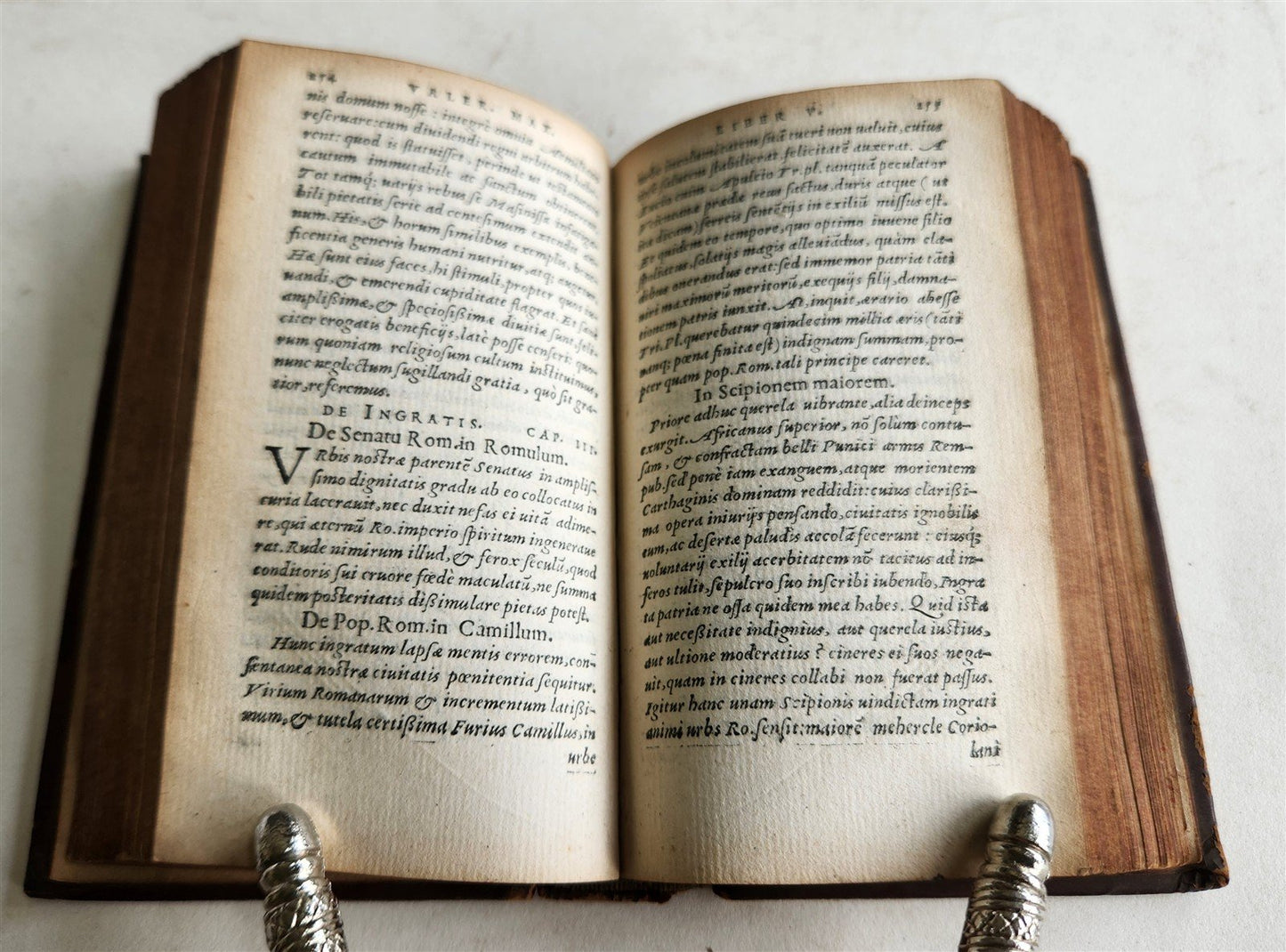 1550 Valerii Maximi dictorum factorumq memorabilium exempla antique 16th CENTURY