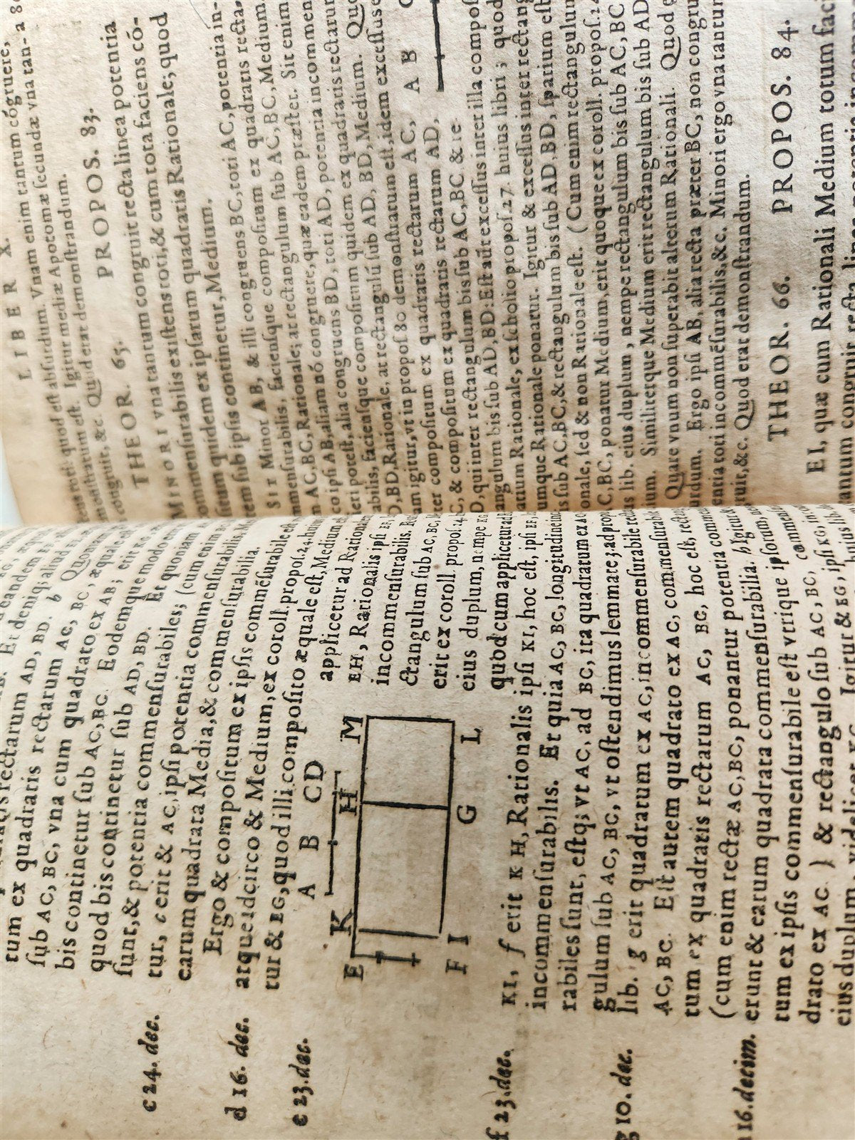 1607 EUCLIDIS GEOMETRY antique ILLUSTRATED