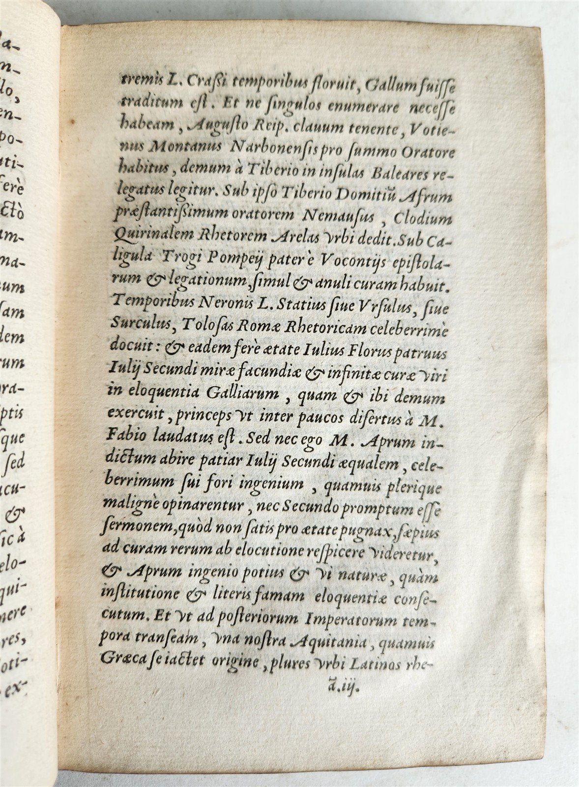 1580 Declamationes by QUINTILLIANUS antique ROBERTI STEPHANI PRESS 16th CENTURY