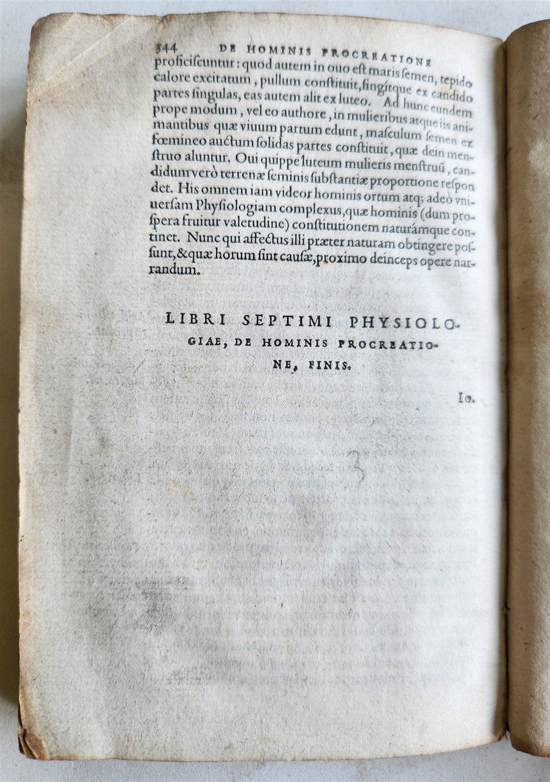 1567 PHYSIOLOGIA UNIVERSA MEDICINA by JEAN FERNEL antique