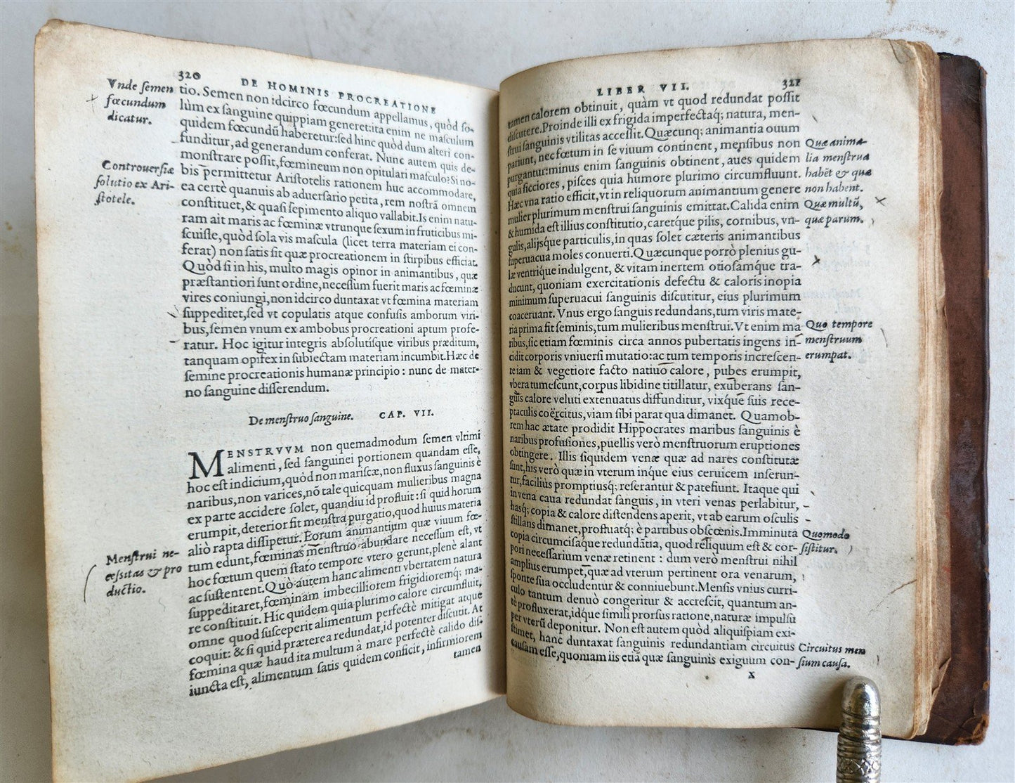 1567 PHYSIOLOGIA UNIVERSA MEDICINA by JEAN FERNEL antique