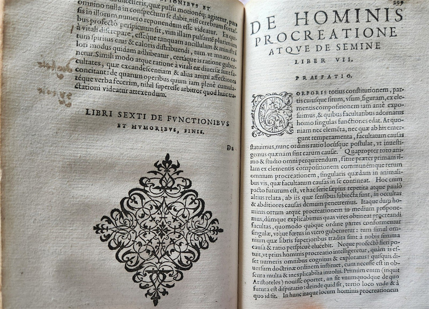 1567 PHYSIOLOGIA UNIVERSA MEDICINA by JEAN FERNEL antique