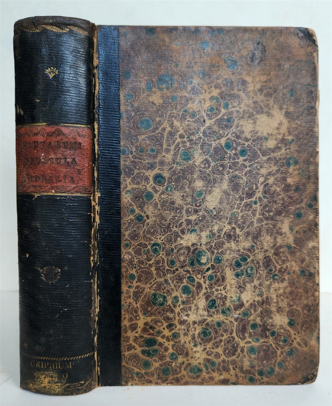 1549 PLUTARCHI CHAERONEI PHILOSOPHI HISTORICI antique 16th CENTURY Seb. Gryphius