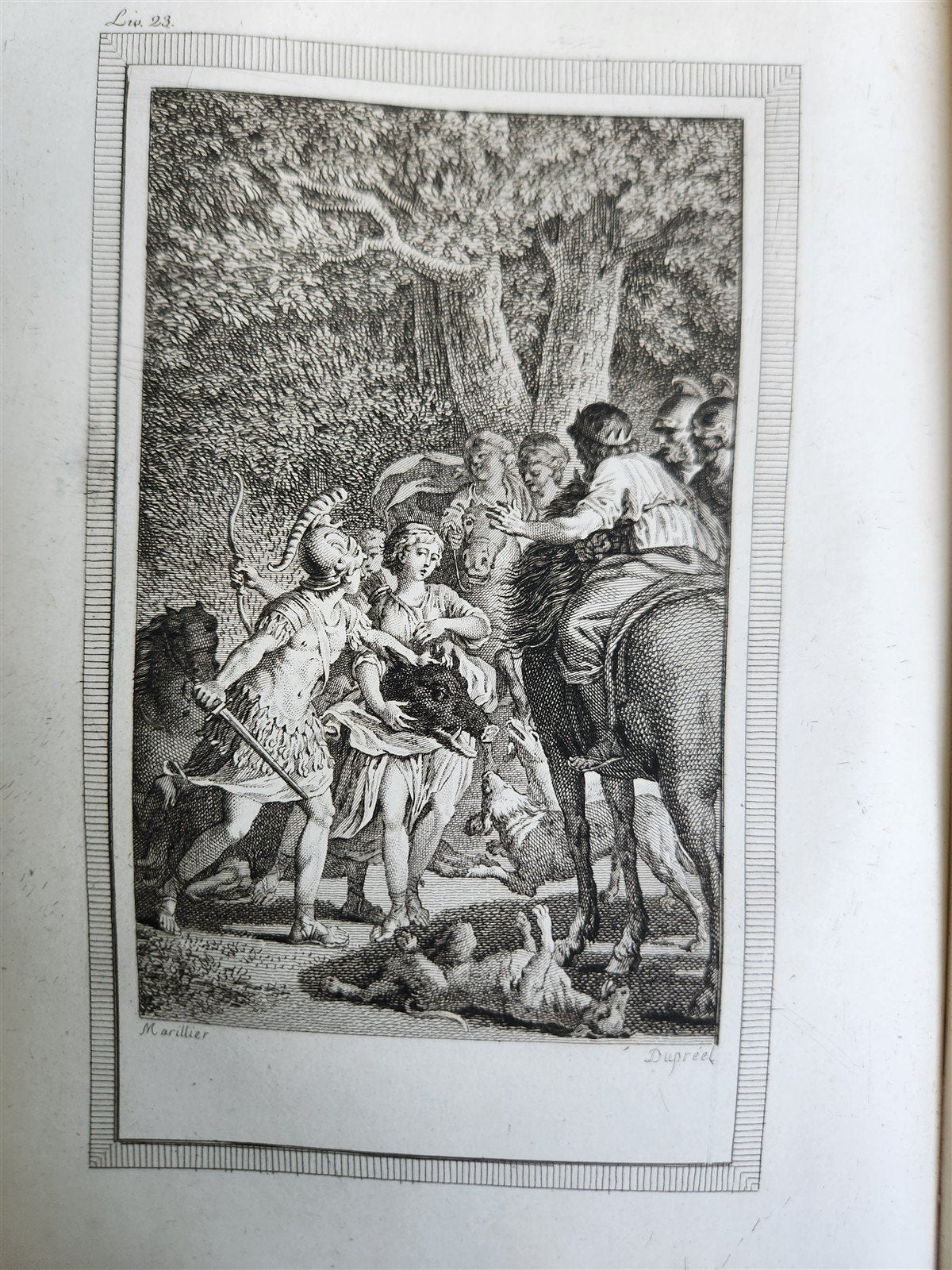 1796 ADVENTURES of TELEMACHUS in FRENCH antique 2 volumes ILLUSTRATED