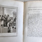 1796 ADVENTURES of TELEMACHUS in FRENCH antique 2 volumes ILLUSTRATED