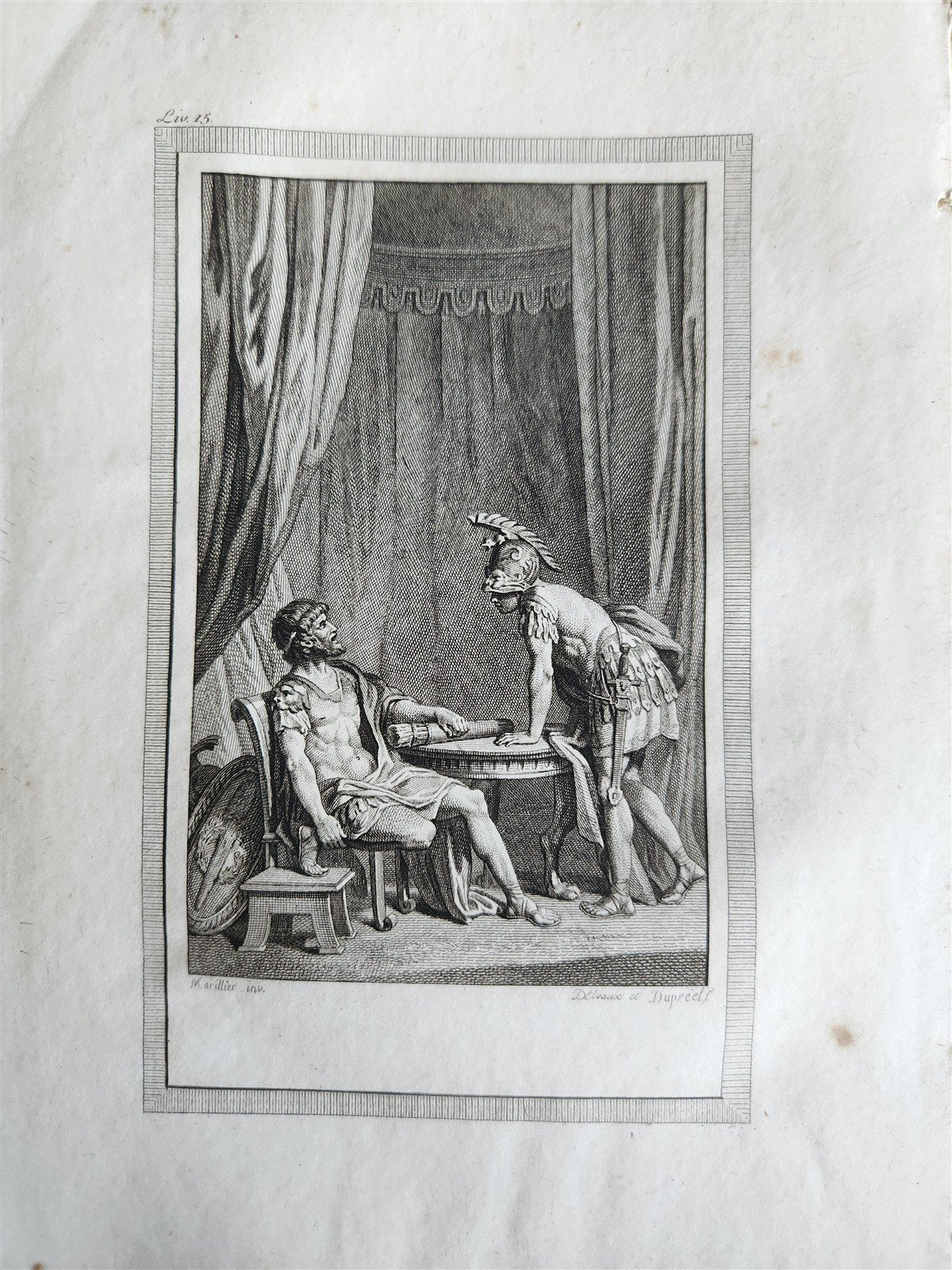 1796 ADVENTURES of TELEMACHUS in FRENCH antique 2 volumes ILLUSTRATED