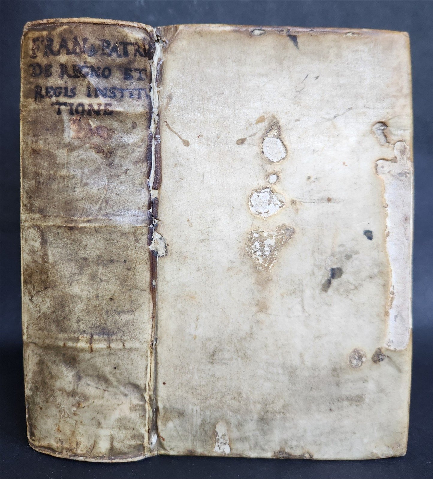 1582 KINGDOM & EDUCATION of KING by Francesco Patrizi antique DE REGNO et REGIS