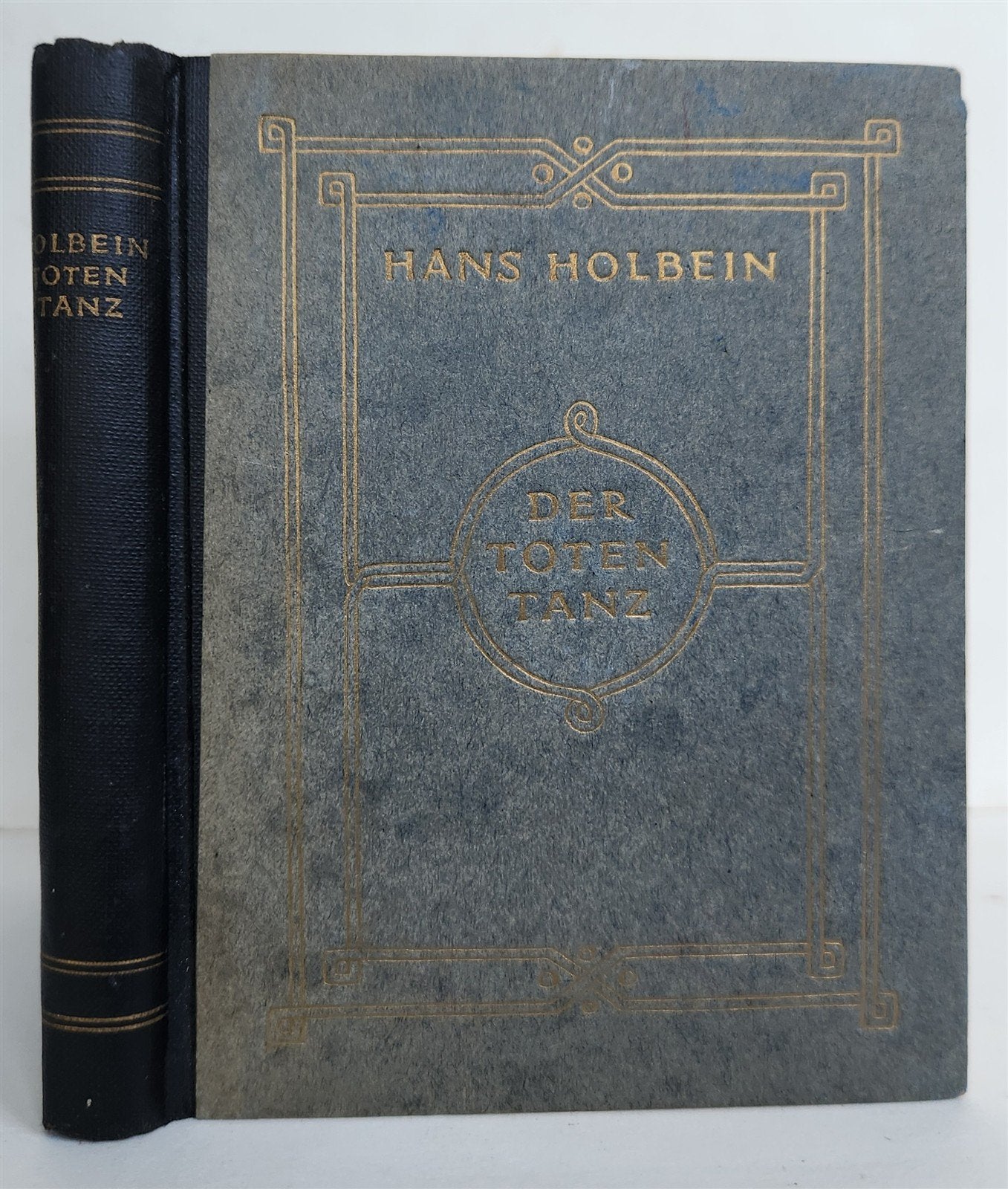1922 IMAGES of DEATH by Hans Holbein antique MACABRE ILLUSTRATIONS Der Totentanz