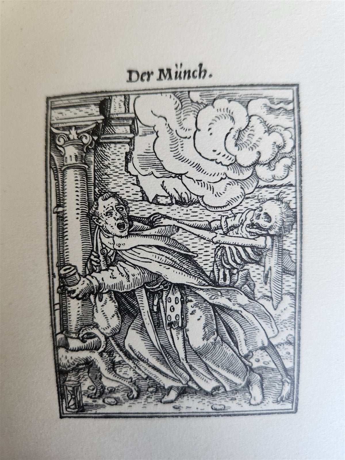 1922 IMAGES of DEATH by Hans Holbein antique MACABRE ILLUSTRATIONS Der Totentanz