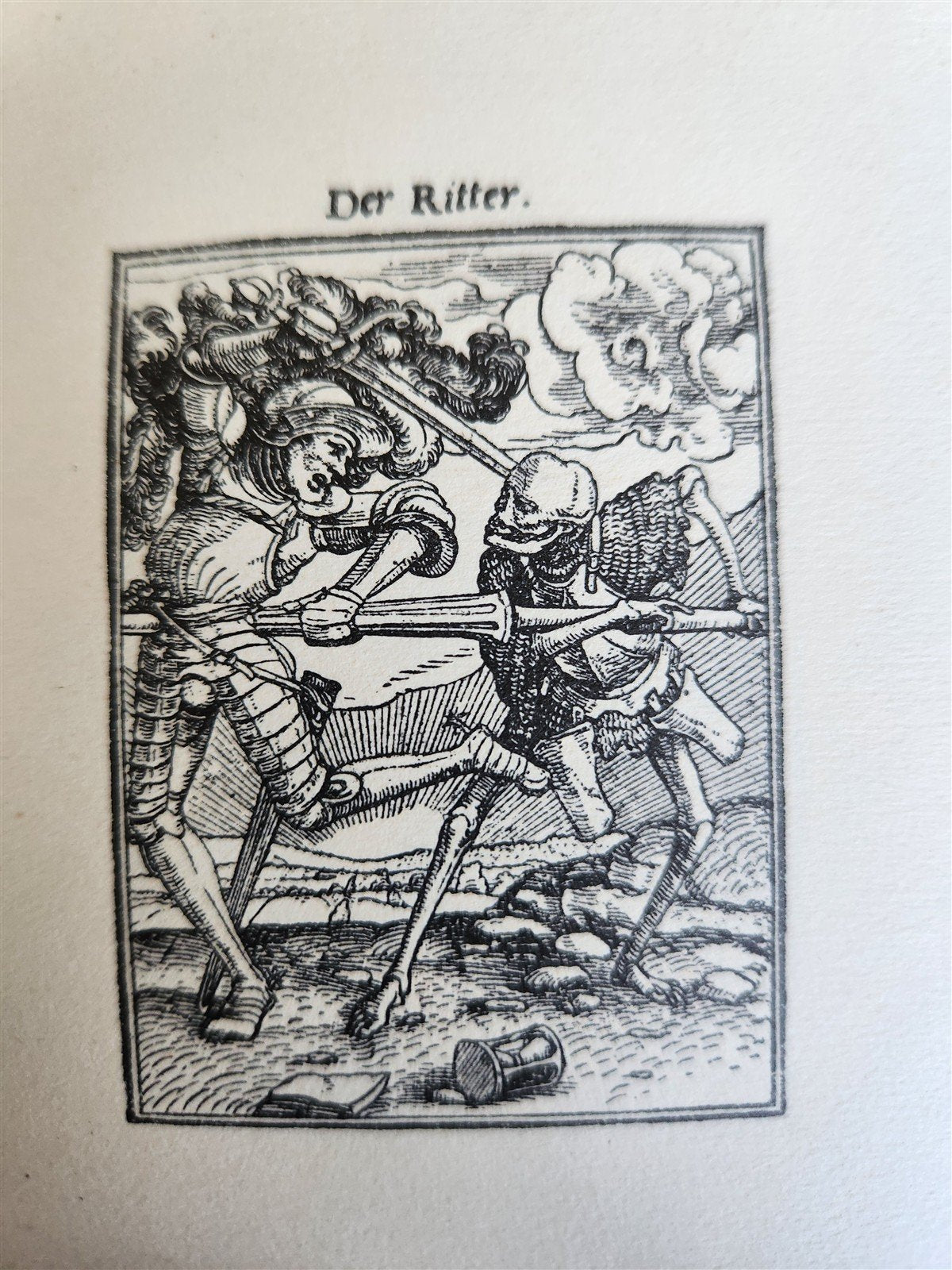 1922 IMAGES of DEATH by Hans Holbein antique MACABRE ILLUSTRATIONS Der Totentanz