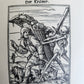 1922 IMAGES of DEATH by Hans Holbein antique MACABRE ILLUSTRATIONS Der Totentanz