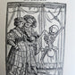 1922 IMAGES of DEATH by Hans Holbein antique MACABRE ILLUSTRATIONS Der Totentanz