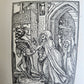 1922 IMAGES of DEATH by Hans Holbein antique MACABRE ILLUSTRATIONS Der Totentanz