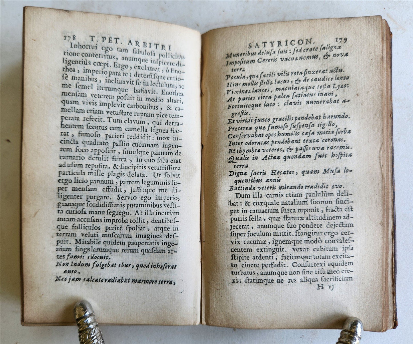 1677 SATYRICON by PETRONIUS ARBITER antique 17th CENTURY